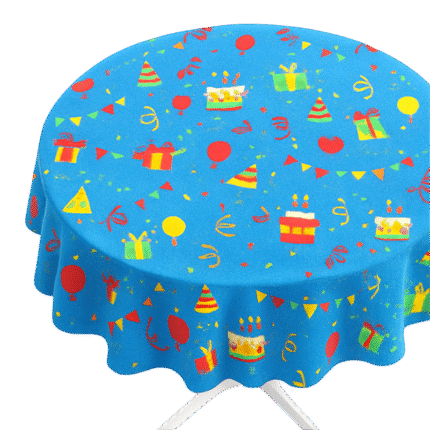 Toalha de Mesa Redonda Mirela